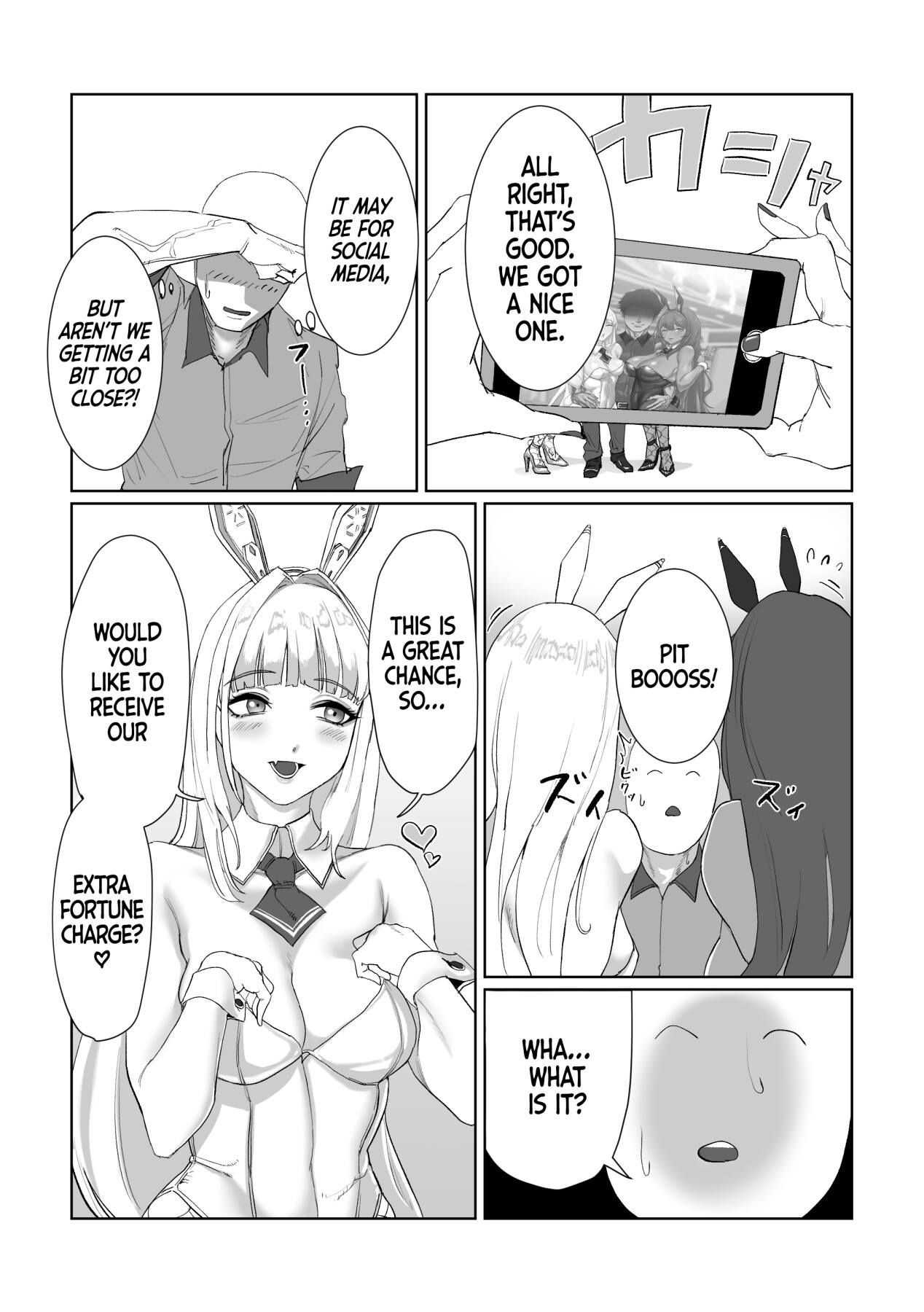 Hentai Manga Comic-Twin Bunny's Extra Fortune Charge-Read-4